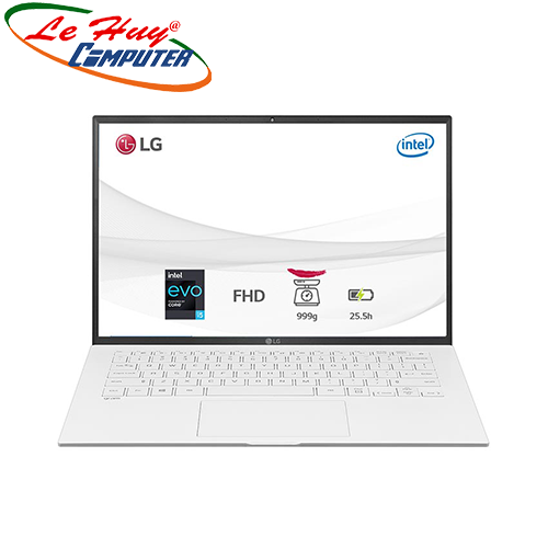 Máy Tính Xách Tay/Laptop LG Gram 14ZD90P-G.AX51A5 (i5 1135G7/8GB RAM/256GB SSD/14.0 inch WUXGA/Trắng)