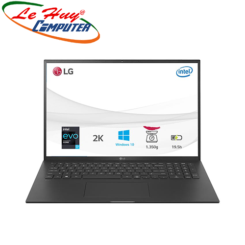 Máy Tính Xách Tay/Laptop LG Gram 17Z90P-G.AH78A5 (i7 1165G7/16GB/1TB SSD/17.0/Win10/Đen)