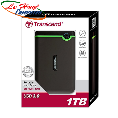 Ổ cứng gắn ngoài Transcend 2.5