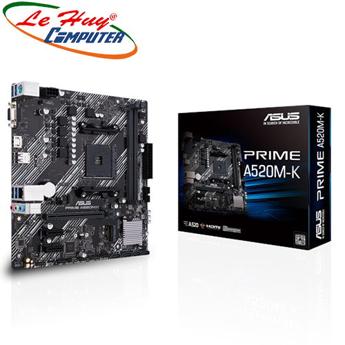 Bo Mạch Chủ - Mainboard ASUS PRIME A520M-K