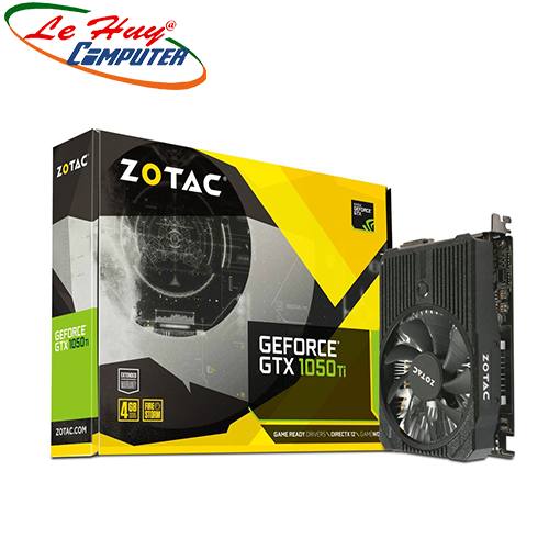 Card Màn Hình - VGA ZOTAC GTX 1050Ti Mini 4G GDDR5 (ZT-P10510A-10L)