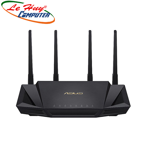 Thiết bị mạng - Router Wifi ASUS RT-AX3000 2 băng tần Wifi 6 Gaming