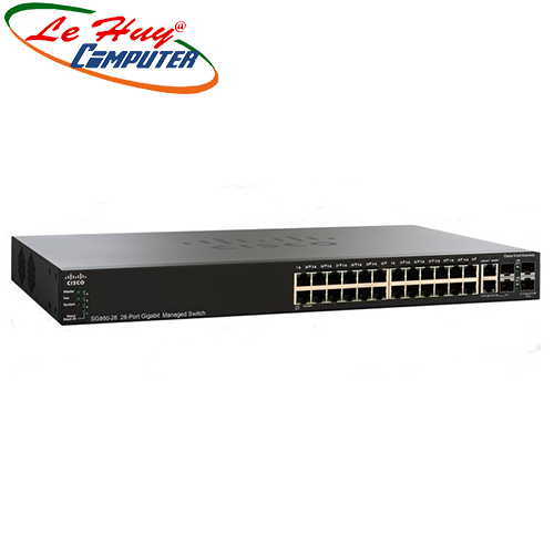 Thiết bị chuyển mạch Switch CISCO SG350-28-K9-EU 28-Port Gigabit Managed