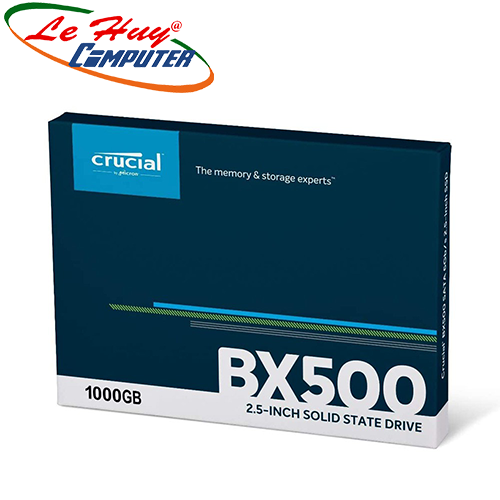 Ổ Cứng SSD Crucial BX500 1TB 3D NAND 2.5Inch SATA III CT1000BX500SSD1