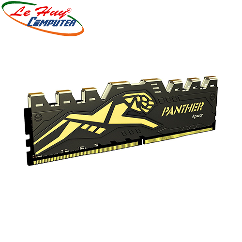 Ram Máy Tính Apacer DDR4 DIMM 3200 1024x8  8GB 1.35V OC Panther-Golden w/HS RP  CÓ TẢN NHIỆT