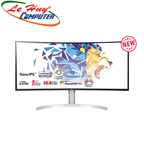 Màn hình cong LCD LG 38WN95C-W 38inch UltraWide QHD+ IPS Curved 144Hz