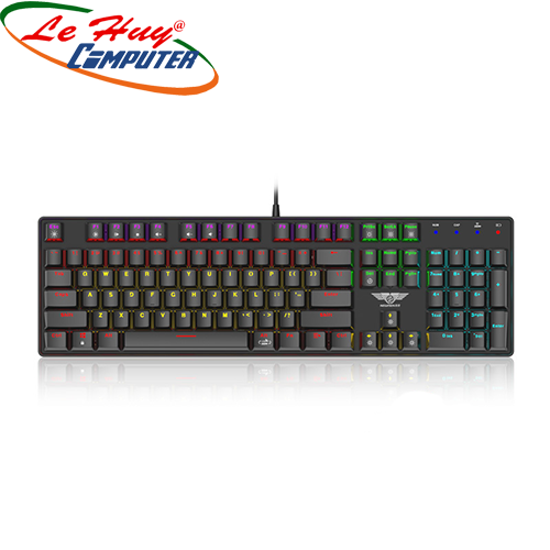 Bàn phím cơ không dây Newmen GM335 Dual Mode RGB (Blue/Red/Black Switch)