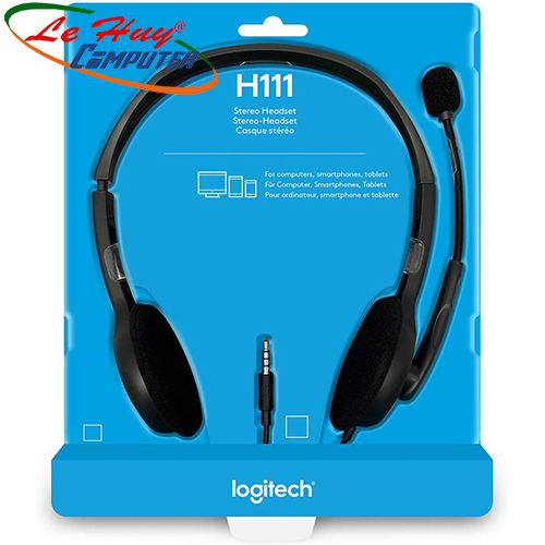 Tai nghe Logitech Stereo H111 Jack 3.5
