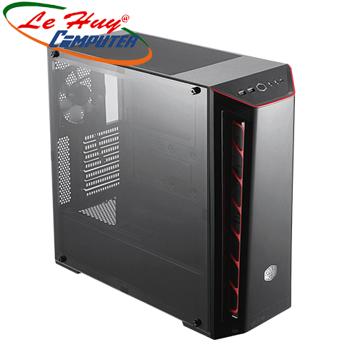 Vỏ máy tính Cooler Master MB 520 TG RED TRIM