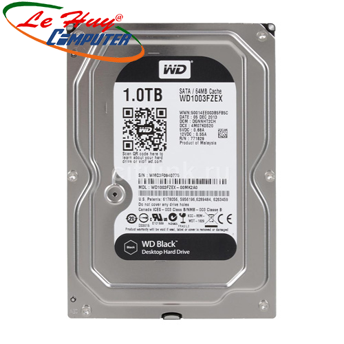 Ổ Cứng HDD Western 1TB Black - 3.5
