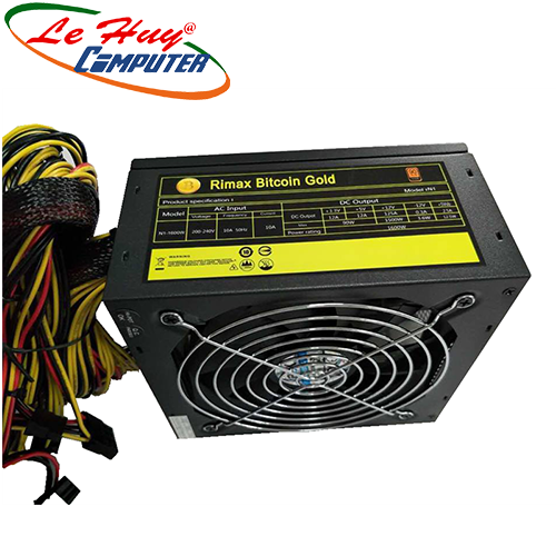 Nguồn Gigabit 1600w Chuyên BITCOIN BH 12 Tháng