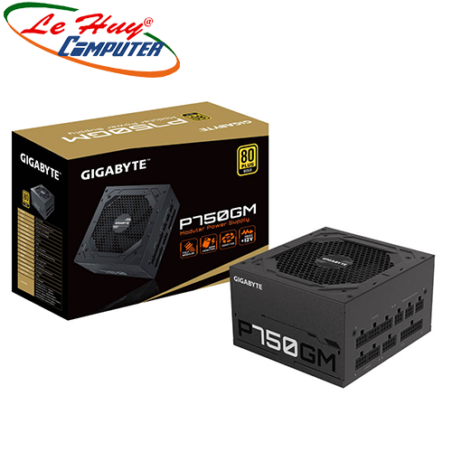 Nguồn máy tính Gigabyte GP-UD750GM  750W 80 Plus GOLD Modular