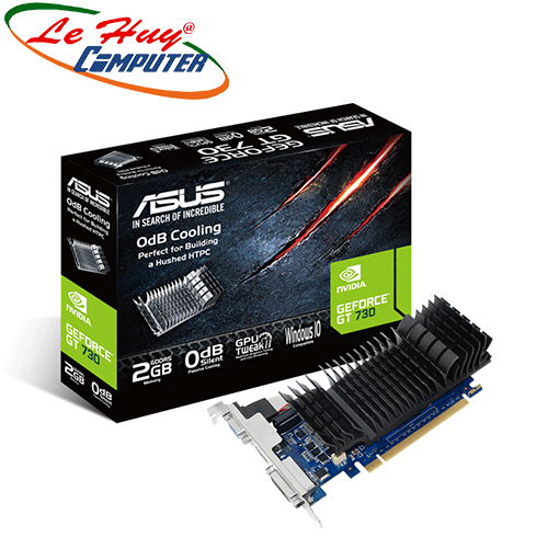 Card màn hình - VGA ASUS GT730-SL-2GD5 BRK(Vat 1290k)