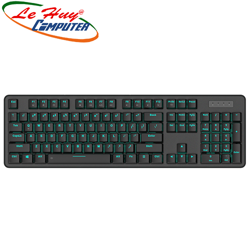 Bàn phím cơ không dây DAREU EK810G BLACK (Blue/Brown/Red D switch) ICE BLUE Backlight