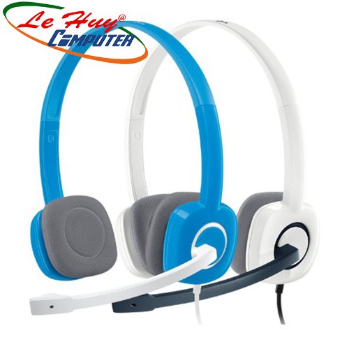 Tai nghe Logitech H150 Âm thanh stereo Mic giảm ồn/ chân cắm analog input và output