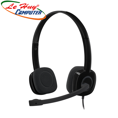 Tai nghe Logitech H151 Âm thanh stereo Mic giảm ồn/ chân cắm 3.5mm