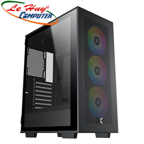 Vỏ máy tính XIGMATEK LUX E 3FX (EN47802) - PREMIUM GAMING ATX KÈM 03 FAN X22ARGB