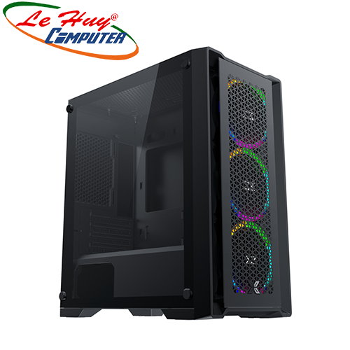 Vỏ máy tính XIGMATEK LUX M 3FR (EN48250) - PREMIUM GAMING M-ATX KÈM 03 FAN XIGMATEK X20RF
