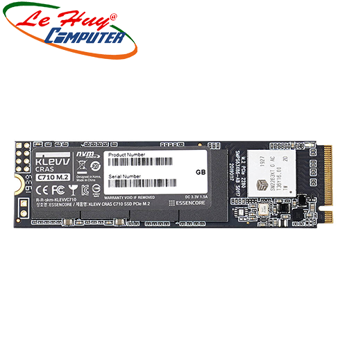 Ổ cứng SSD Klevv CRAS C710 256GB M2 NVME Gen3x4