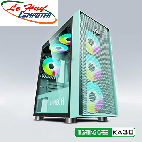 Vỏ máy tính VSP GAMING KA30 Green (No Fan)