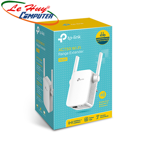 Bộ Mở Rộng Sóng TP-LINK RE205 AC750Mbps