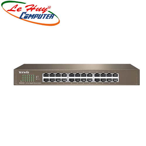 Thiết bị chuyển mạch Switch Tenda 24 Port TEG1024D 10/100/1000