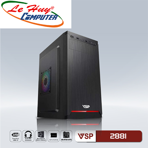Vỏ máy tính VSP 2881 (No Fan)