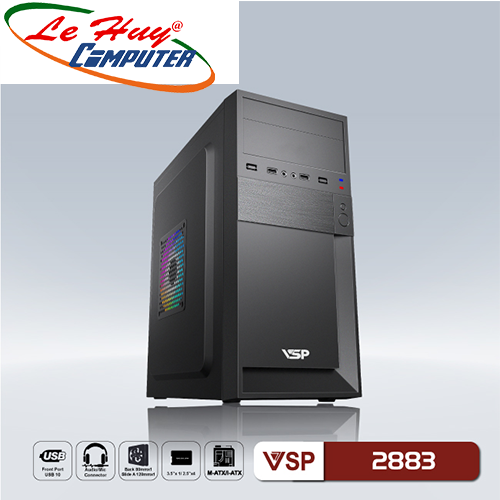 Vỏ máy tính VSP 2883 (No Fan)