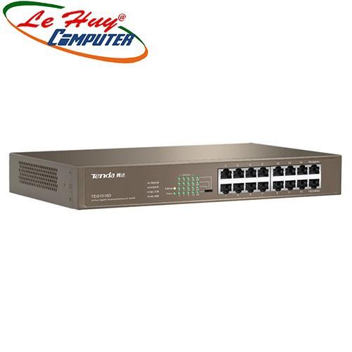 Thiết bị chuyển mạch Switch Tenda 16P 10/100/1000 TEG1016D