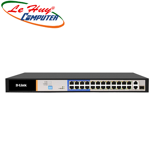 Thiết bị chuyển mạch Switch D-Link DES-F1026P-E 24-Port Fast Ethernet PoE