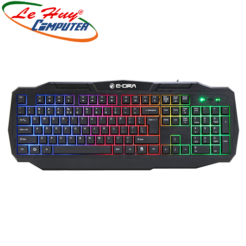Bàn phím giả cơ E-DRA EK503 LED Rainbow