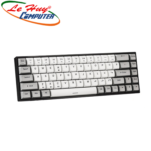 Bàn phím cơ E-DRA EK368W Bluetooth (Kailhbox White/Brown/Red Switch)