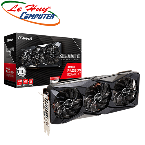 VGA Asrock Radeon RX 6700 XT Challenger Pro 12GB OC (RX6700XT CLP 12GO)