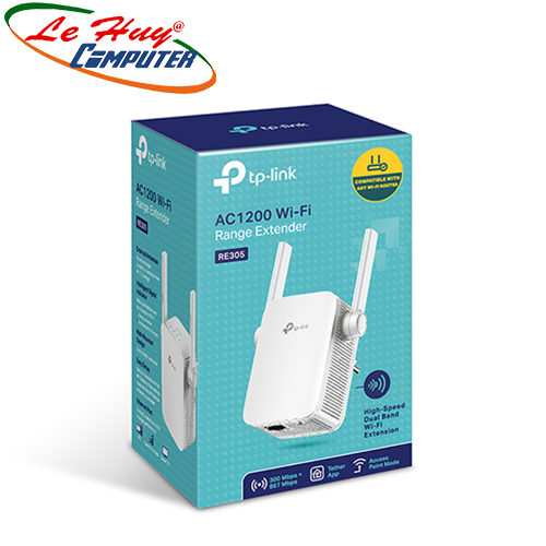Bộ Mở Rộng Sóng TP-LINK RE305 AC1200 2 Băng Tần