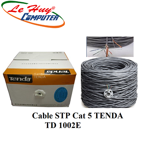 Cáp MẠNG TENDA(TENCIA) 1002E THÙNG 100m Chống nhiễu