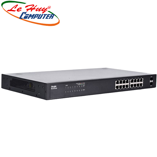 Thiết bị chuyển mạch Switch RUIJIE RG-S1818G 16-port 10/100/1000 Base-T