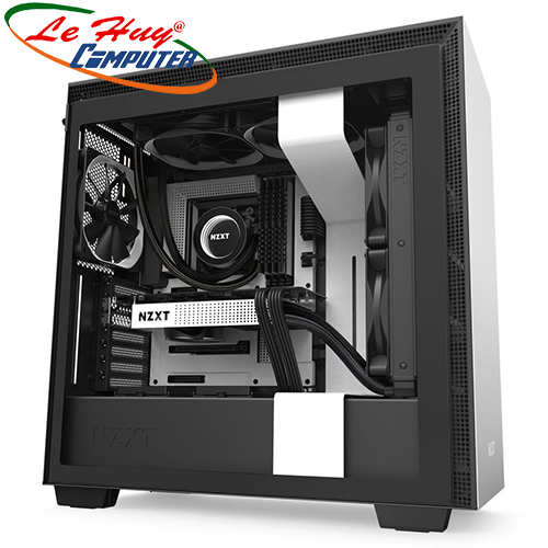 Vỏ máy tính NZXT H710 MATTE (Trắng/Đen/Đỏ)