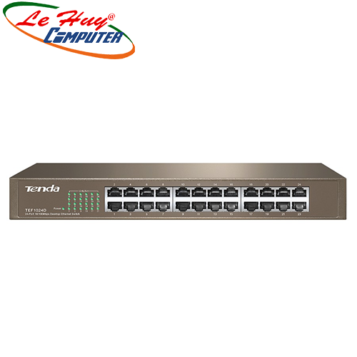 Thiết bị chuyển mạch Switch Tenda TEF1024D 24 Port 10/100Mbps