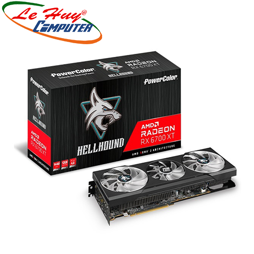 Card Màn Hình - VGA PowerColor Hellhound Radeon RX 6700 XT 12GB GDDR6