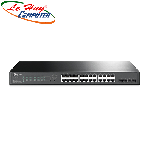 Thiết bị chuyển mạch Switch TP-Link TL-SG2428P 24 Port Gigabit PoE+ và 4 Port SFP