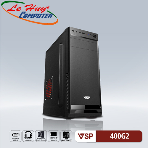 Vỏ máy tính VSP 400G2 (No Fan)
