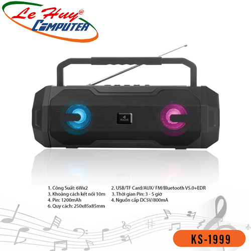 Loa Bluetooth Kisonli KS-1999