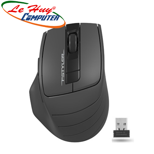 Chuột không dây A4Tech FG30 (Xám/Xanh)
