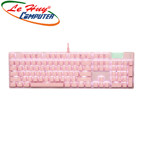Bàn phím cơ E-DRA EK312 Pink (Blue/Red/Brown Switch)