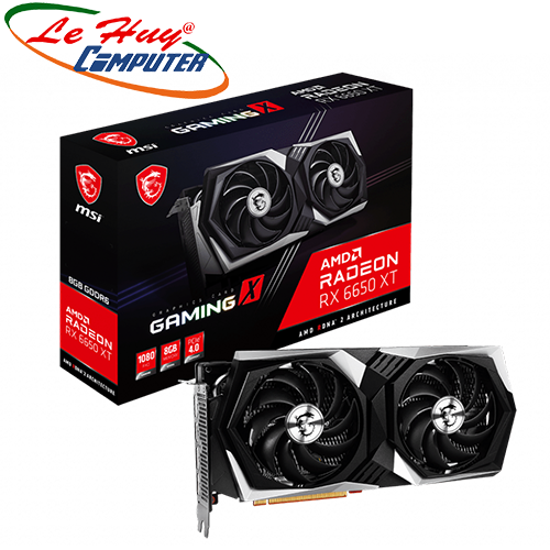 Card Màn Hình - VGA MSI Radeon RX 6650 XT GAMING X 8G