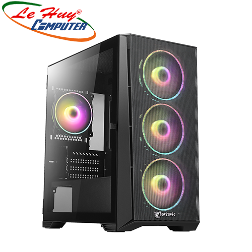 Vỏ máy tính Jetek GAME X2 - Tặng kèm 3 Fan