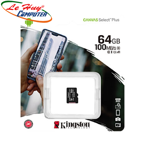 Thẻ nhớ Micro SDHC Kingston 64GB (Class 10)