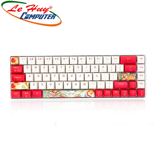 Bàn phím cơ không dây Newmen GM680 rồng hổ Dual mode (Blue/Red/Brown Switch)