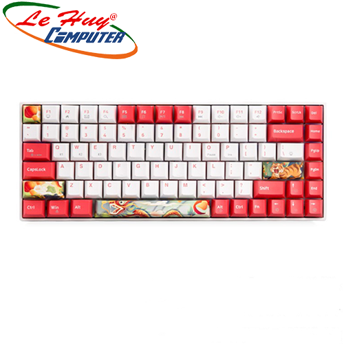 Bàn phím cơ không dây Newmen GM840 rồng hổ Dual mode (Blue/Red/Brown Switch)