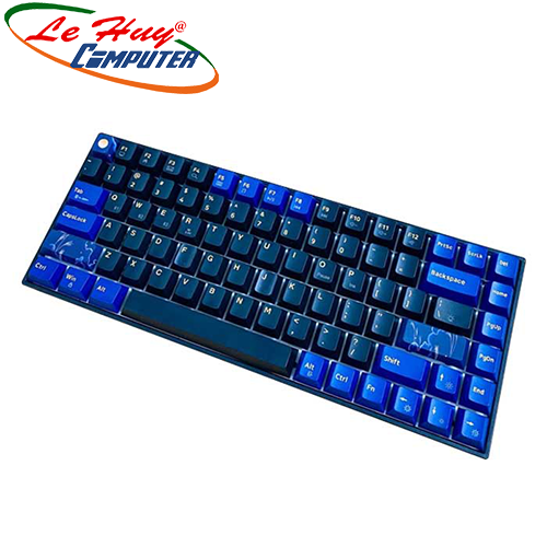 Bàn phím cơ không dây Newmen GM840 Pro Trăng Mây Led RGB Dual mode (Red/White Switch)